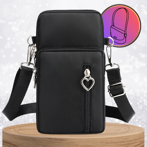 Maza sieviešu rokassomiņa T72, melna