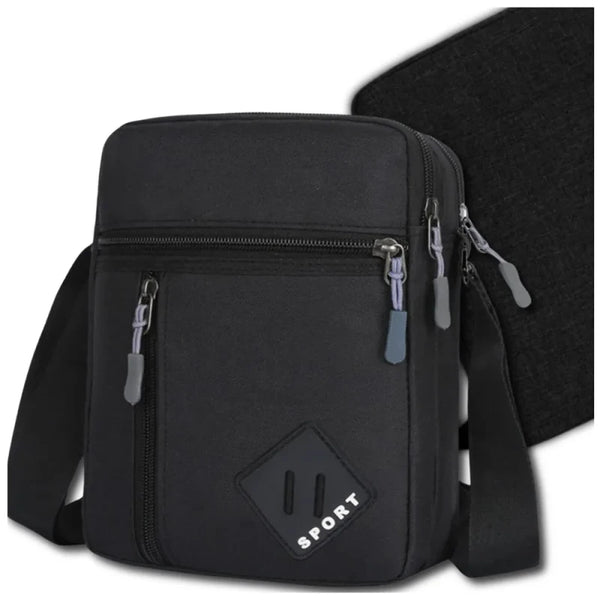 Vīriešu rokassoma T110, melna R39