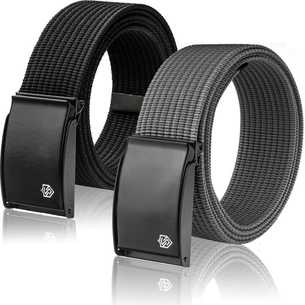 2 siksnu komplekts STEVENS melns + pelēks, 135 cm XL, universāls D211 