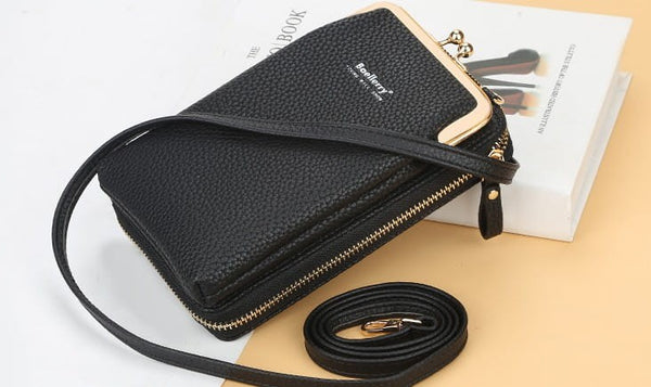 Mini maciņš, rokassoma sievietēm D27, melns D1912