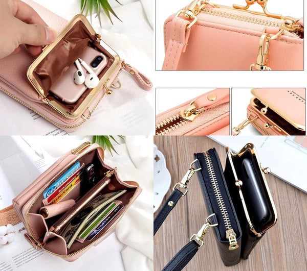 Mini maciņš, rokassoma sievietēm D27, melns D1912