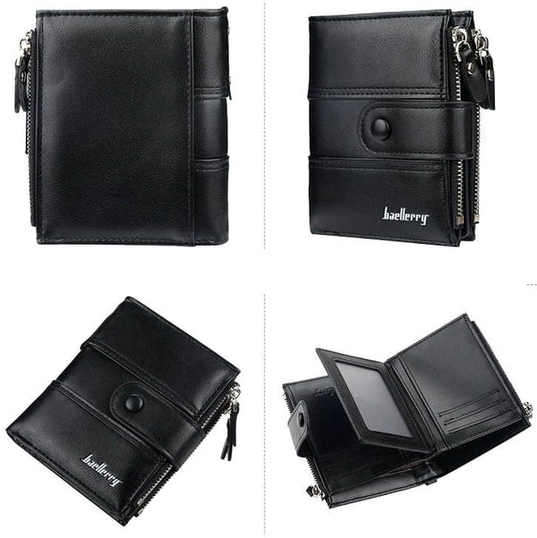 Vīriešu maks E34, melns S137