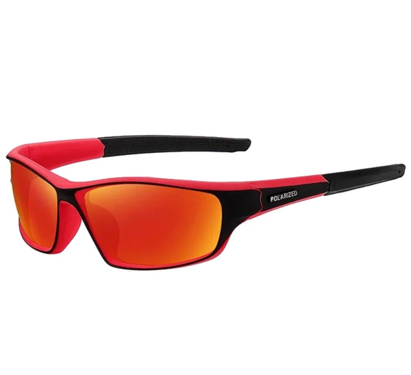 Polarizētas sporta saulesbrilles vīriešiem H25 sarkanas 