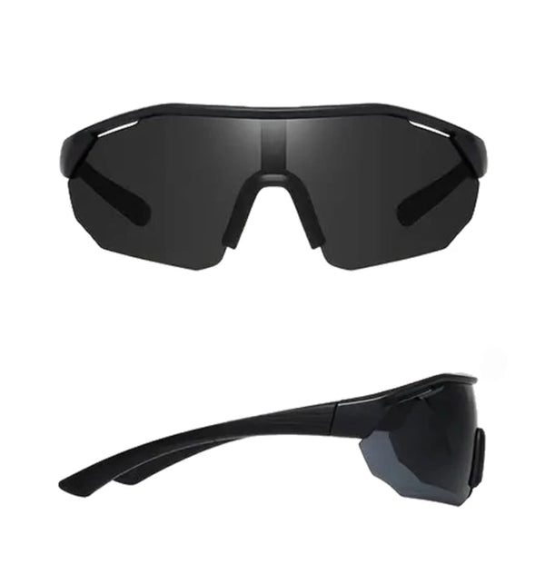 Polarizētas sporta brilles vīriešiem B58, melnas 