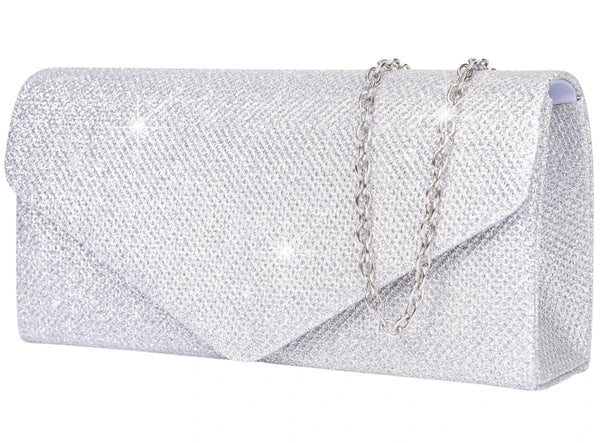 Sieviešu rokassoma E40, sudraba krāsā R284