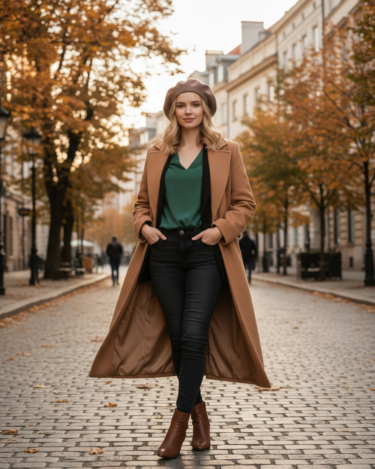 Moteriška chaki beretė O564