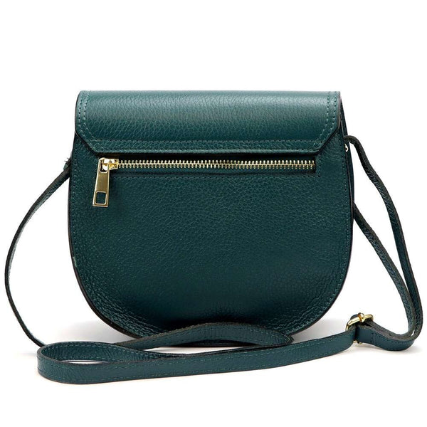 Sieviešu ādas somiņa Florence 38, zila, crossbody stila