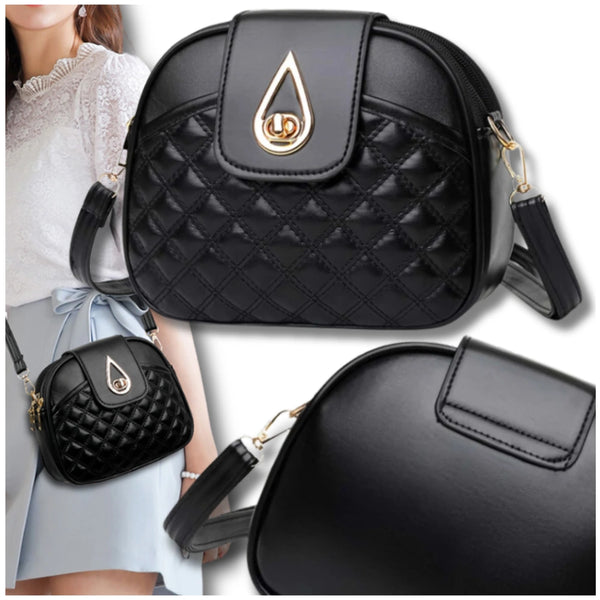 Sieviešu rokassoma D11, melna R303