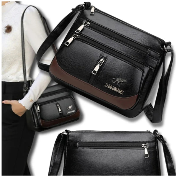 Sieviešu rokassoma D18, melna R296