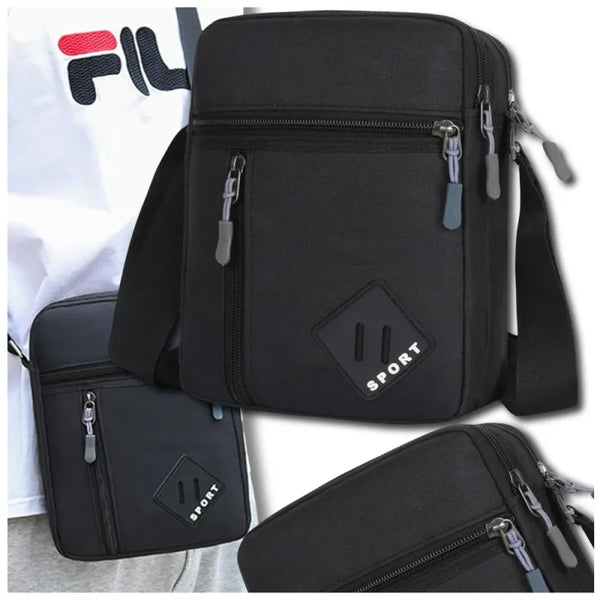 Vīriešu rokassoma T110, melna R39