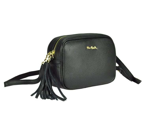 Sieviešu ādas rokassoma Pierre Cardin FRZ 1501, melna
