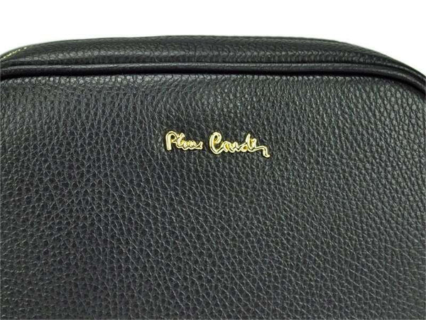 Sieviešu ādas rokassoma Pierre Cardin FRZ 1501, melna