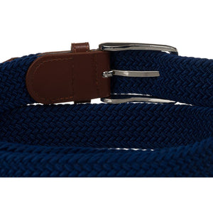 Unisex medžiaginis diržas Rovicky, tamsiai mėlynas D33993