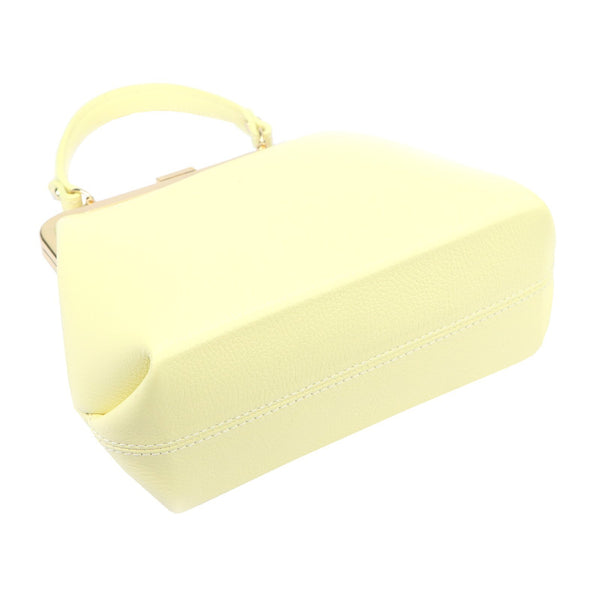 Moteriška odinė rankinė Luka 24-024, geltona pastelė