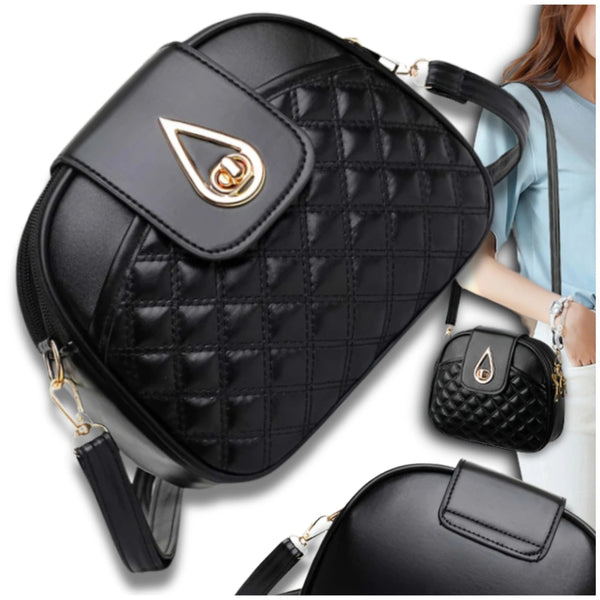 Sieviešu rokassoma D11, melna R303