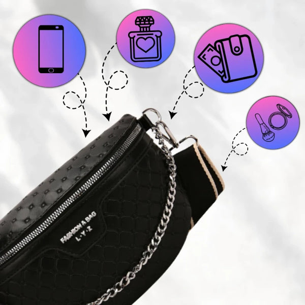 Sieviešu rokassoma C2, melna R313