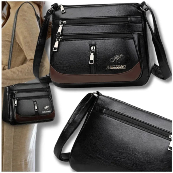 Sieviešu rokassoma D18, melna R296