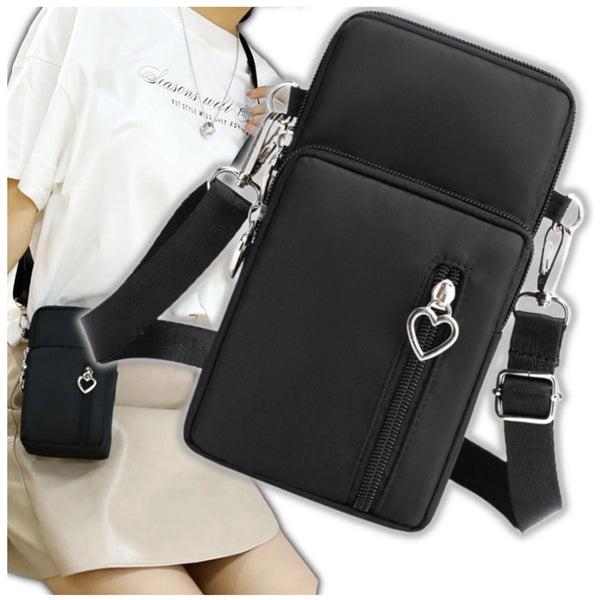 Maza sieviešu rokassomiņa T72, melna