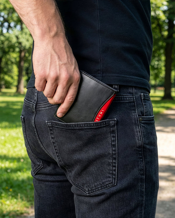 Vīriešu vertikāls ādas maks Stevens DP01 S16