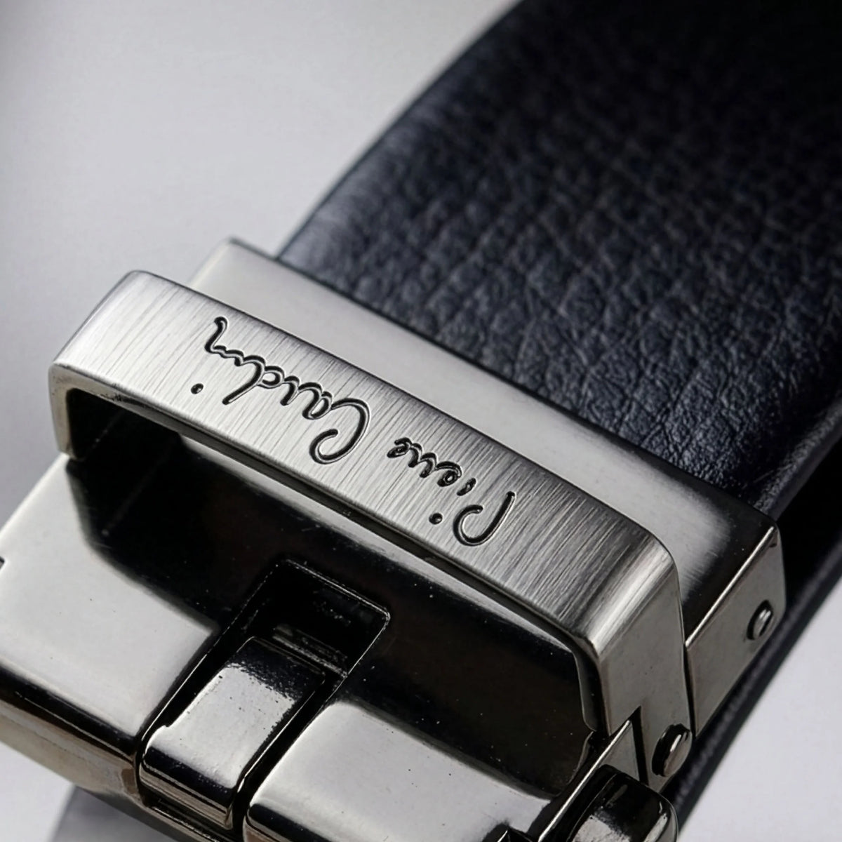 Vyriškas automatinis diržas Pierre Cardin, juodas D40021
