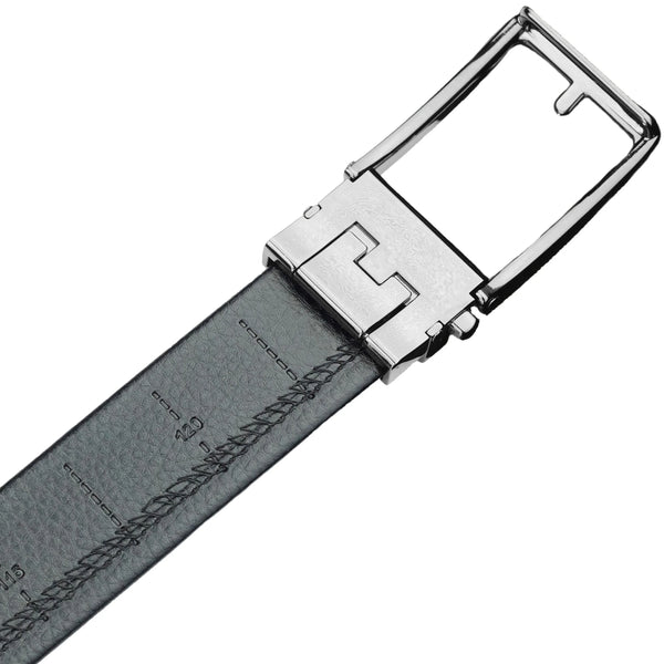 Vyriškas automatinis diržas Pierre Cardin, juodas, dovanų dėžutėje D40027