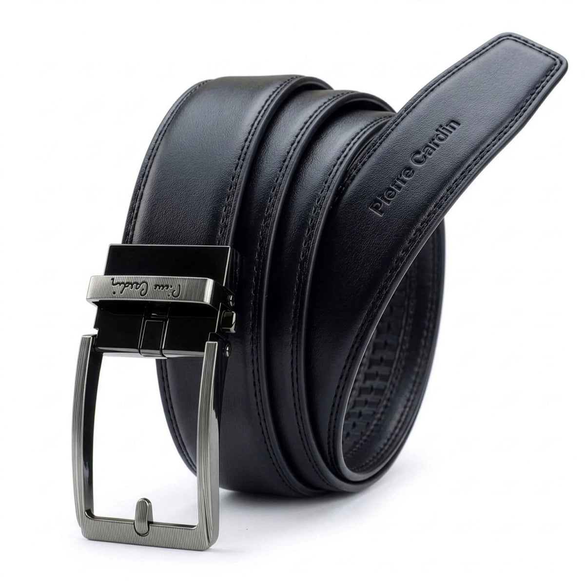 Vyriškas automatinis diržas Pierre Cardin, juodas D40029