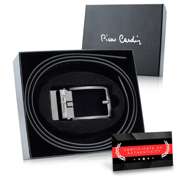 Vyriškas automatinis diržas Pierre Cardin, juodas D40029