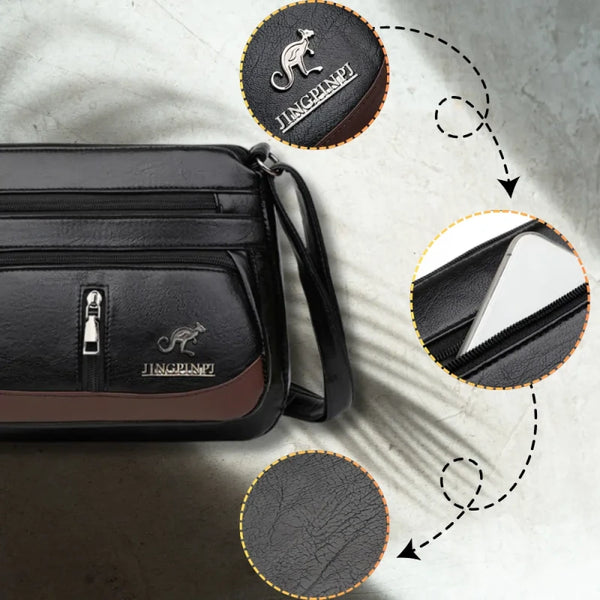 Sieviešu rokassoma D18, melna R296