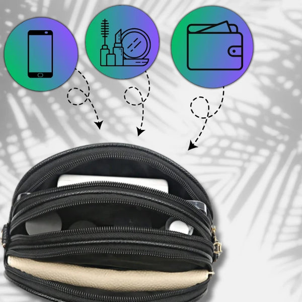 Sieviešu rokassoma D10, melna R304