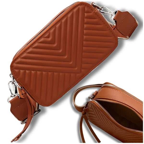 Sieviešu rokassoma D14, brūna R300