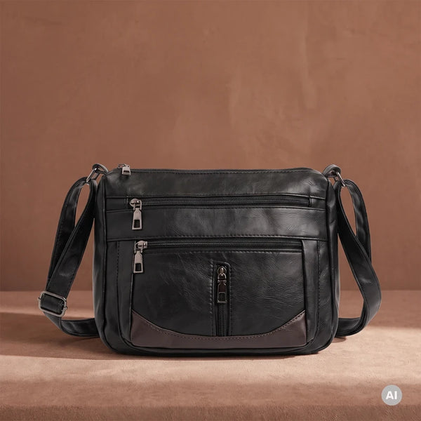 Sieviešu rokassoma D18, melna R296