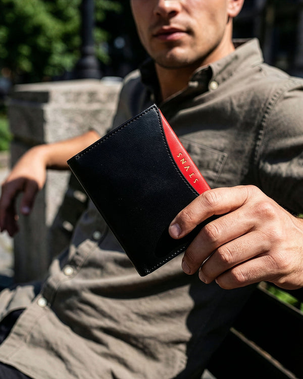 Vīriešu vertikāls ādas maks Stevens DP01 S16