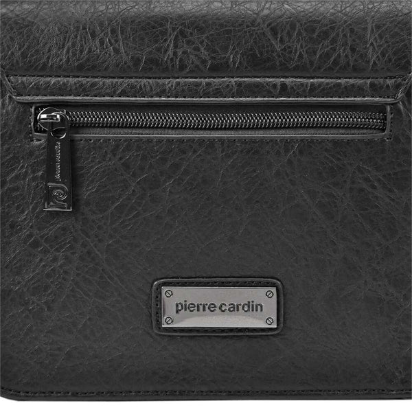 Sieviešu plecu soma Pierre Cardin 91023, brūna, eko āda, ar regulējamu siksnu