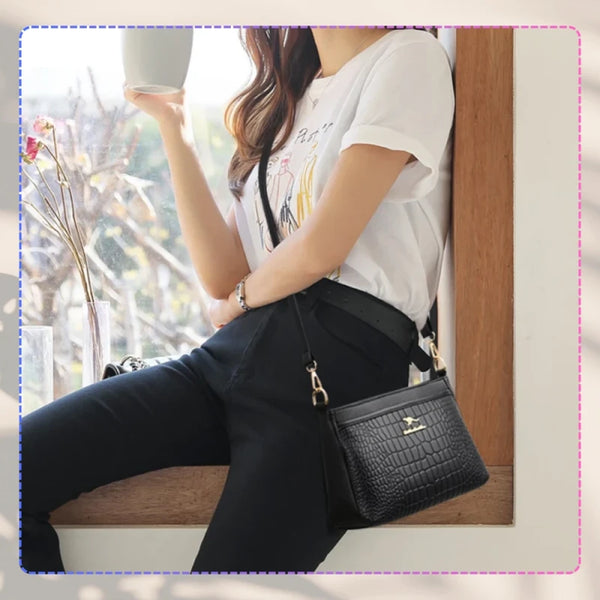 Sieviešu rokassoma C1, melna N327