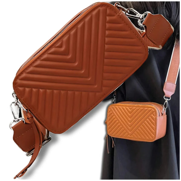 Sieviešu rokassoma D14, brūna R300