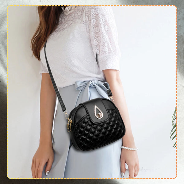 Sieviešu rokassoma D11, melna R303