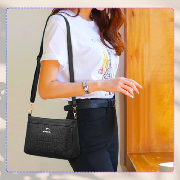 Sieviešu rokassoma C1, melna N327