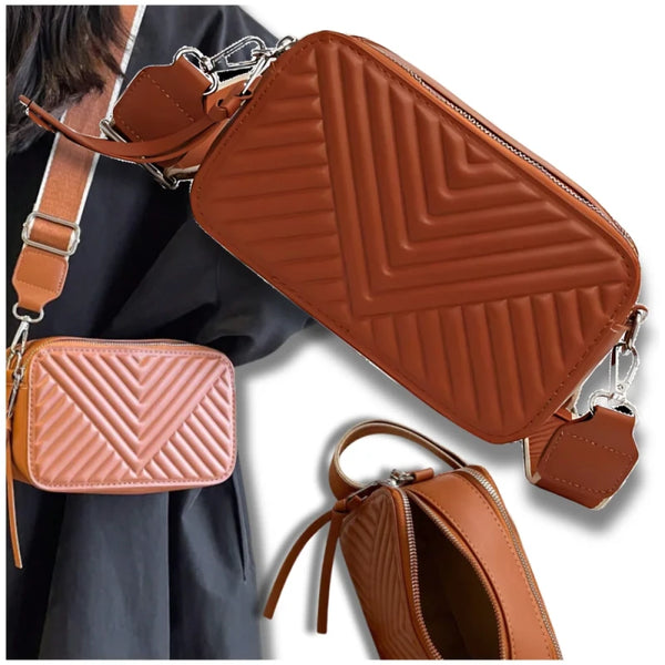 Sieviešu rokassoma D14, brūna R300