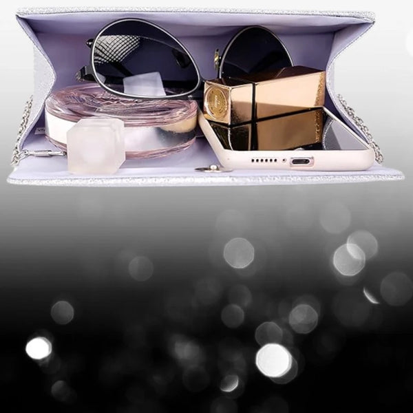 Sieviešu rokassoma E40, sudraba krāsā R284