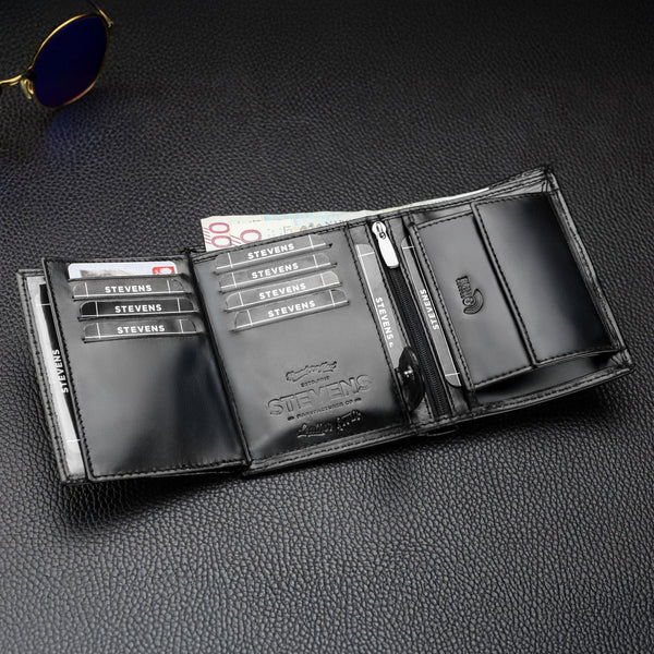 Vīriešu vertikāls ādas maks Stevens DP01 S16