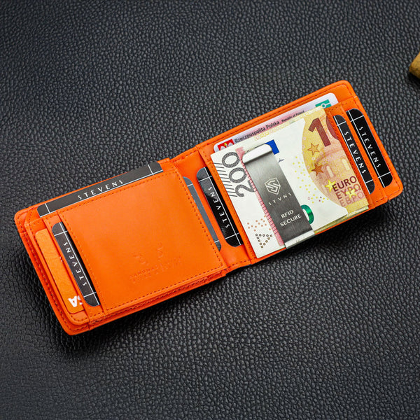 Vīriešu plāns maks, karšu turētājs ar RFID F02 S21