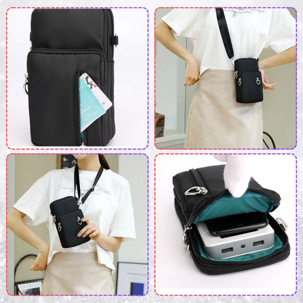 Maza sieviešu rokassomiņa T72, melna