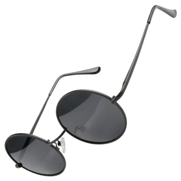 Klasikiniai apvalūs akiniai nuo saulės „Lenon“ – UV400, unisex