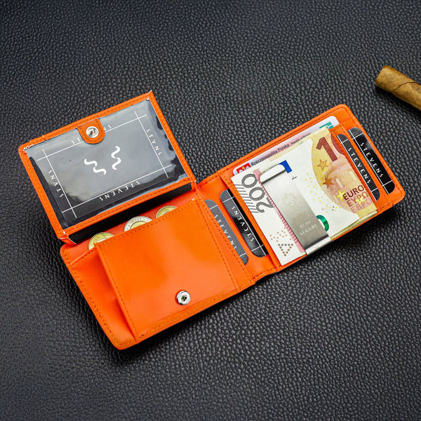 Vīriešu plāns maks, karšu turētājs ar RFID F02 S21