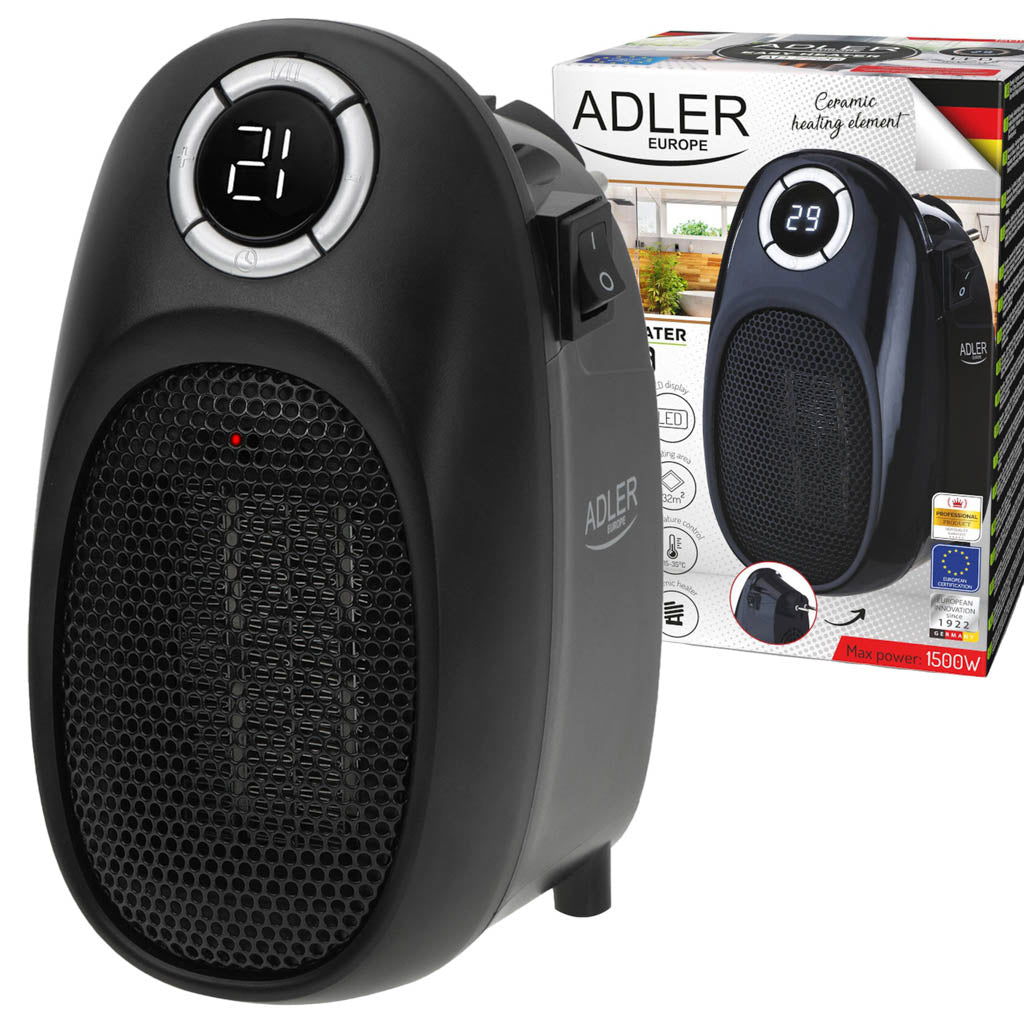 Elektriskais sildītājs Adler AD 7726, 1500W
