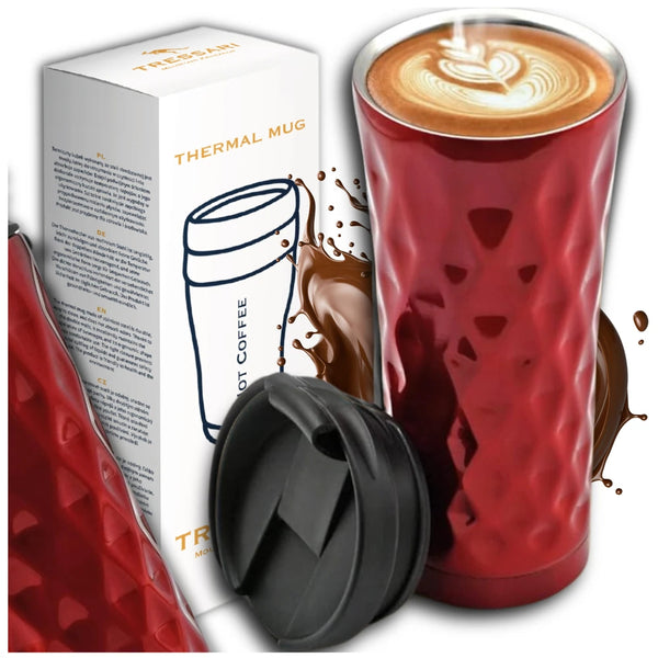 Termokrūze kafijai, sarkana, 500 ml