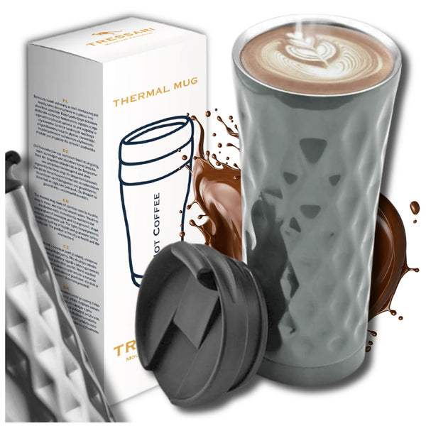 Termokrūze kafijai, metāla, 500 ml