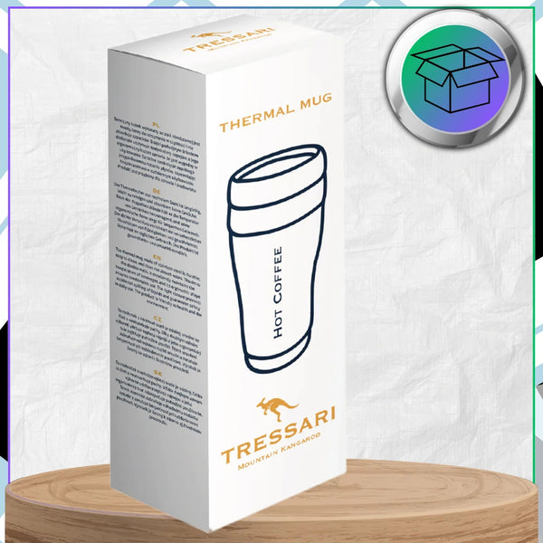 Termokrūze kafijai, melna, 400 ml