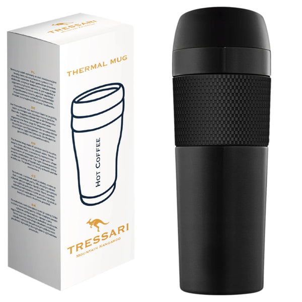 Termokrūze kafijai, melna, 400 ml