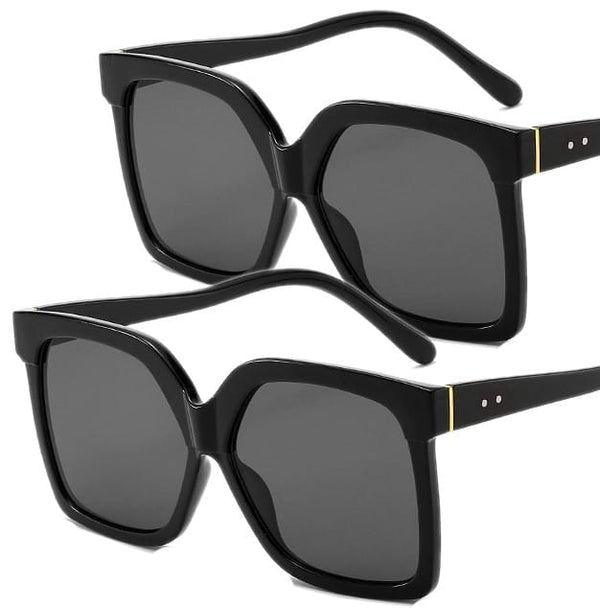 Sieviešu oversize kvadrātveida saulesbrilles S7